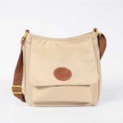 Sac De Voyage Longchamp soldes Besace La Pliage Beige